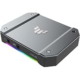 ASUS TUF Gaming Video Capture Card (CU4K30) 4K/2K/1080P 120 FPS &amp; HDR Passthrough, Near-Zero Latency, Certified for OBS, USB 3.2, Plug &amp; Play, Record &amp; Stream with PC, PS5, Xbox, Switch
