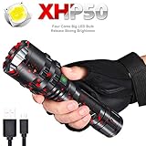 USB Rechargeable Flashlight, MINCHEN High Power