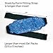Premium Lower Back Gel Wrap Plus Ice Pack, Hot Cold Pain Relief for Back and Muscle Pain, Microwave, Freezer Friendly Reusable Thermal Gel Beads for Sports Exercise Therapy
