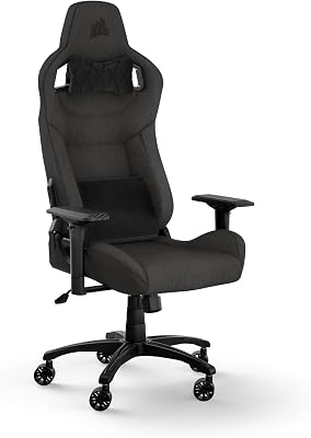 T3 Rush Fabric Silla para Juegos (2023) – Carbón