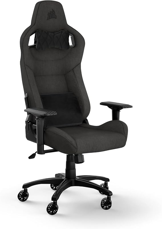 T3 Rush Fabric Silla para Juegos (2023) – Carbón