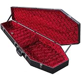 Coffin Cases Model G-185R Electric Guitar Case Red Velvet Interior
