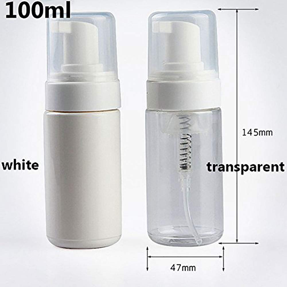 Urknall Schaumpumpen-Flaschen Set – 4x 50 Ml, Perfekt Für Reise & Alltag – Für Shampoo, Seife & Mehr