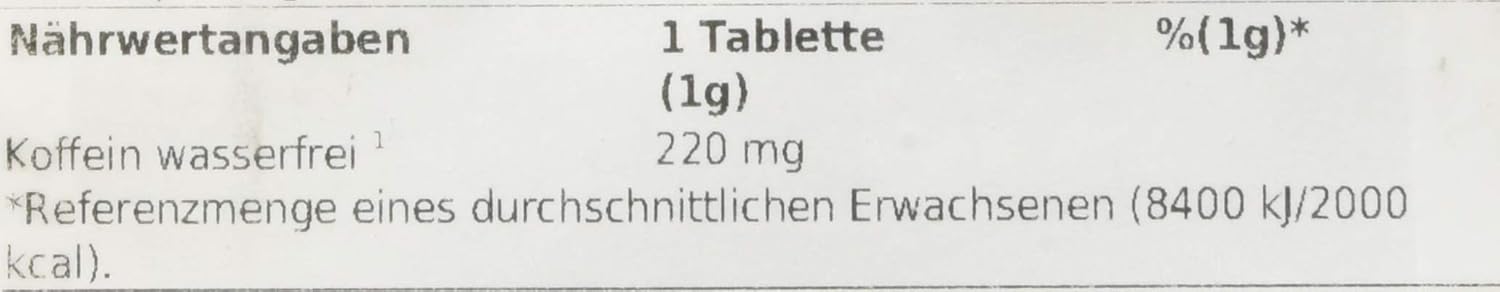 Muscletech Platinum 100% Caffeine Pill, Unflavored, 125 Count: Health & Personal Care