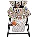 Jeep 2-in-1 Shopping Cart Cover High Chair Cover, High Chair Cushion, Baby Grocery Cart Cover, Infant High Chair Cover, Safety Harness, Cart Cover, Toddler, Universal Size, Essentials Pocket