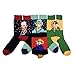 HSELL Famous Painting Van Gogh Printed Mens Dress Socks Art Patterned Fun Crew Socks (Van Gogh 4pack)