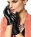 Warmen Women's Touchscreen Texting Driving Winter Warm Nappa Leather Gloves - 7 (US Standard size) - Black (Touchscreen Function/Cashmere Lining)