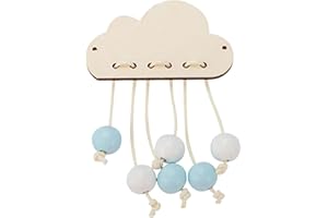 JCRBILW Busy Board Accessories Develop Fine Motor Skills for Preschool Girls Kids Boys, Clouds