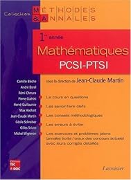 Mathématiques, 1ère année PCSI-PTSI