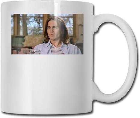 Bishihengnianbaihu What Eating Gilbert - Taza de cerámica, diseño de