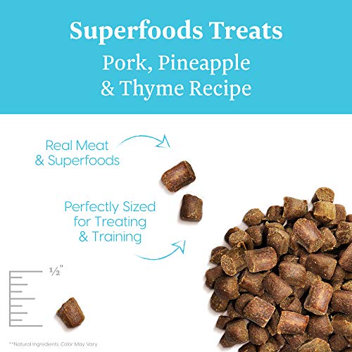 Solid Gold Superfood Dog Treats For Small & Toy Breeds; Grain Free Pork