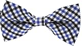 Tok Tok Designs® Handmade Men Bow Ties - B129 (TC Cotton Fabric)