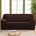 Boshen Stretch Seat Chair Covers Couch Slipcover Sofa Loveseat Cover 9 Colors/4 for 1 2 3 4 Four People Sofa + 1 Pillowcase