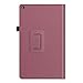 Fintie Folio Case for All-New Amazon Fire HD 10 Tablet (Compatible with 7th and 9th Generations, 2017 and 2019 Releases) - Premium PU Leather Slim Fit Stand Cover with Auto Wake/Sleep, Plum