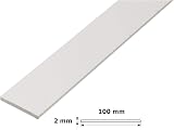 Cezar 6m Flat PVC Architrave White Door Window Trim 236.22in 100mm view 2