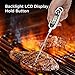 TURATA Thermometer Digital Instant Read Cooking Meat Thermometer Kitchen Grill BBQ Steak Thermometer with 5.7 Inch Long Probe for Cooking and BBQ