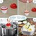 Best Egg Cooker Set – Hard And Soft Boiled Eggs Without The Shell, Silicone Boiler Cups, Non-Stick For Easy Pop Out, BPA Free Safe Egg Steamer For Healthy Cooking - With Egg Separator Spoon