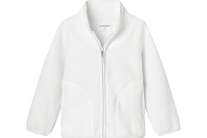 Mud Kingdom Unisex Kids Fleece Jacket Printing Zip Up