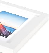 Scholar Tree White A5 Photo Frames Set of 4 Wooden, Wall or Table Mountable view 6