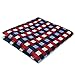 Shlax&Wing Checked Red Blue Handkerchiefs Pocket Square Hankies Hanky