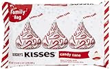 Hershey's Kisses with Candy Cane Flavored White Chocolate Candy, 17.8-Ounce Bag