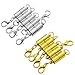 10 PCS Magnetic Jewelry Clasps –YSLF 5 PCS Silver-plated and 5 PCS Gold-plated Magnetic Clasps with Lobster