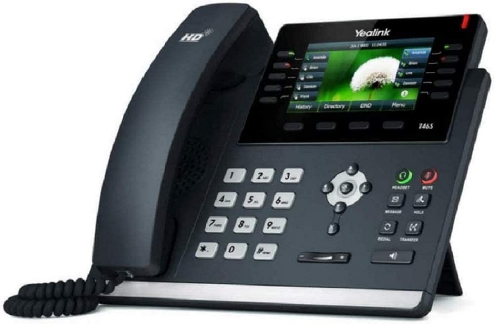 Yealink T46S VoIP Phone | POE Powered | Colour Screen | Renewed