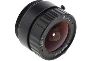 B BAOSITY Baosity 2.8mm f/1.2 1/3'' CS-Mount IR Fixed Lens for Network