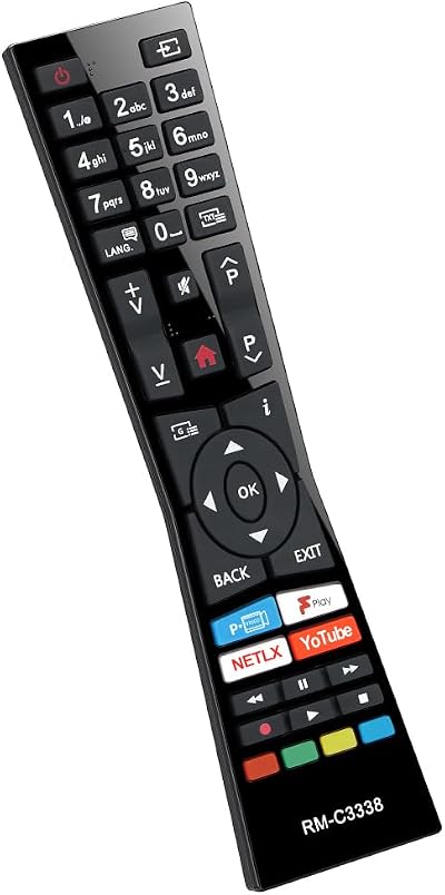 UNOCAR RM-C3338 Universal Replacement for JVC Smart TV Remote RM-C3338