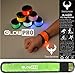 GlowPRO LED Slap Bracelet - Santa Claus Loves these Stocking Stuffer Christmas Gifts. Glow in the Dark Night Safety Armband improves night vision and Keeps Kids Safe and Happy at Night - GREEN
