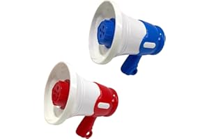 2Pcs Portable Double Tone Small Speakers Amplifier with Playback Capability Ideal for Teachers Performers Event Hosts PVC Spe