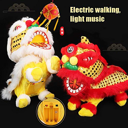 electric lion dance toy