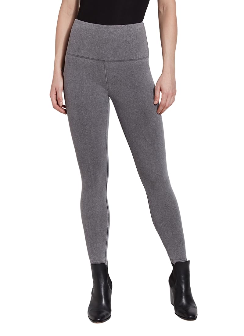 Lyssé womens Denim Leggings, Mid Grey, X-Large US
