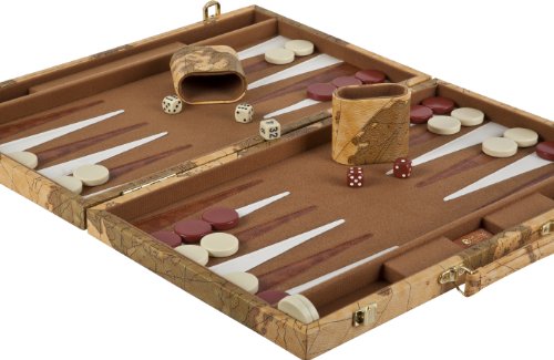 United Nations of New York Backgammon Set 18"