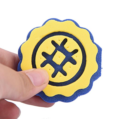 Kids Art Craft 30 Pcs Sponge Painting Brushes Kids Painting Early DIY Learning Sponge Roller Brushes,Art Craftssponge brush by OBANGONG