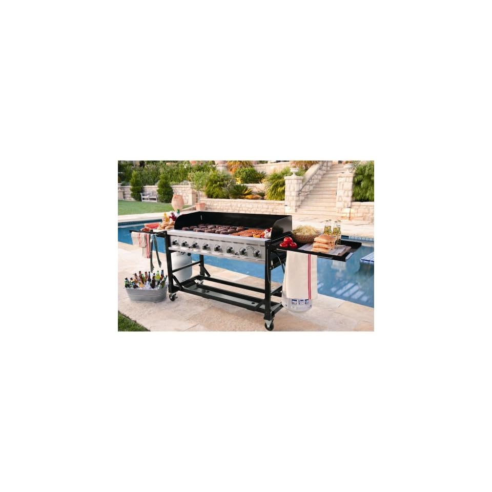 Commercial Grade Large BBQ Grill for Events 8 burners 1ST Class on