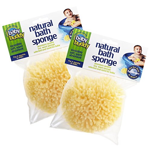 Mua Baby Buddy’s Natural Baby Bath Sponge 2 Pack 45” Ultra Soft