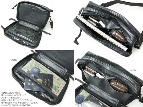 PORTER × LUGGAGE LABEL LINER ショルダーバッグ Yoshida PORTER LUGGAGE LABEL LINER SHOULDER BAG Black 951