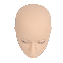 Lash Mannequin Head, 3 Layers Silicone Eyelash
