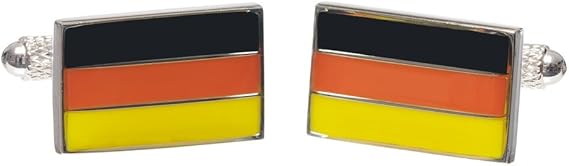 Gemelos – Bandera de Países Gemelos en cromo lacado caja para ...