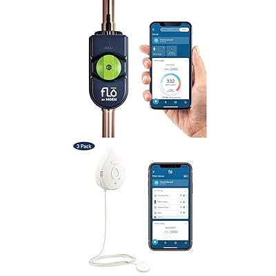 Moen 900-002 Flo by Moen 1-1/4-Inch Smart Water Shutoff