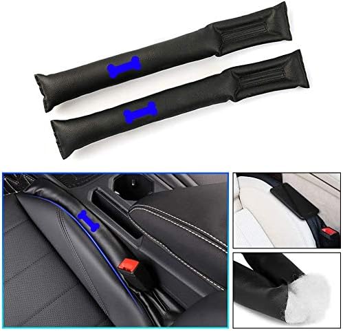 Longzhimei 隙間埋めクッション 正規販売店 適合 キャデラックcadillac Ats Ct6 Cts Escalade 隙間 コンソール 車用シート 2本セット Puレザー 黒と青 クッション Longzhimei 隙間埋めクッション 正規販売店 適合 キャデラックcadillac Ats Ct6 Cts Escalade 隙間 コンソール 車用シート 2本セット Puレザー 黒と青 クッション