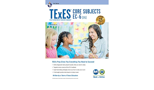 Texes Core Subjects Ec 6 391 Book Online 4th Ed Texes Teacher Certification Test Prep Rosado Ed D Dr Luis A Cavallo Ph D Dr Ann M L Curtis Ph D Dr Mary D Lange Ph D