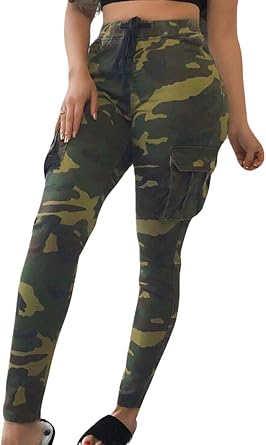 camo print joggers womens