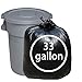 33 Gallon Commercial Can Liners, Black, 70 Counts(Cand)