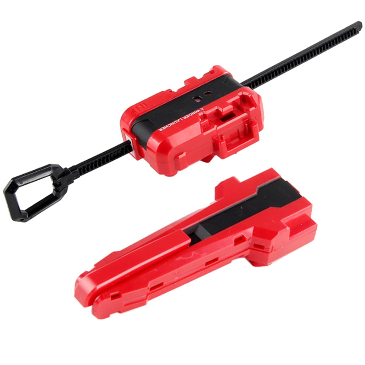 Red String Launcher Esste Launcher and Grip, Bey Battle Blade X String Launcher Grip (Red ...