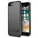 iPhone 8 Case Holster, Maxboost DuraSlim Pro Apple iPhone 8/iPhone 7 Case with Kickstand and Swivel Belt Clip Cases Holder [Black] Dual Layer Protection/Shock-Absorbing Frame/Smooth Grip (2017)