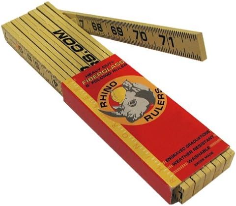 Rhino Rulers 55120 Masons Modular Spacing Ruler by Rhino Rulers