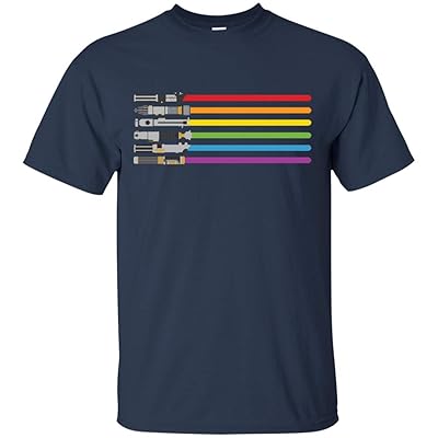 Lightsabers Star Wars Inspired LGBT Pride T-Shirt