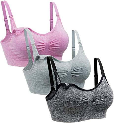 2-5PACK Nursing Bra Wireless Bra Women's Sleeping Maternity Bra Breastfeeding Bras Bralette
